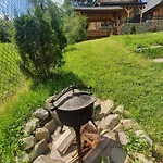 度假居 Borowikowe Zacisze Drewniane Z Dostepem Do Sauny Falsztyn