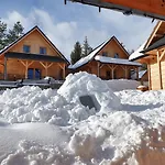度假居 Borowikowe Zacisze Drewniane Z Dostepem Do Sauny Falsztyn