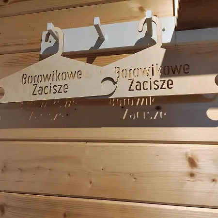 Dom wakacyjny Borowikowe Zacisze Drewniane Z Dostępem Do Balii I Sauny *