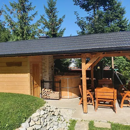 Borowikowe Zacisze Drewniane Z Dostępem Do Balii I Sauny Falsztyn