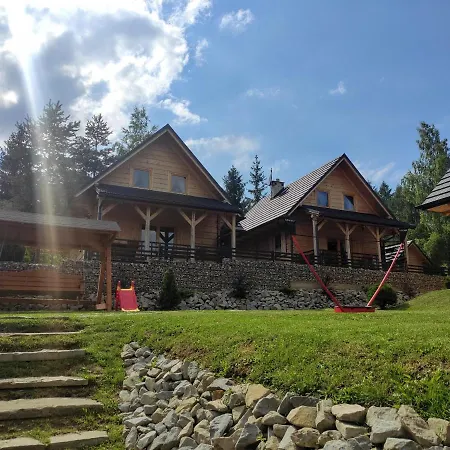 Ferienhaus Borowikowe Zacisze Drewniane Z Dostepem Do Sauny