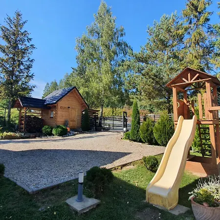 Borowikowe Zacisze Drewniane Z Dostepem Do Sauny Ferienhaus