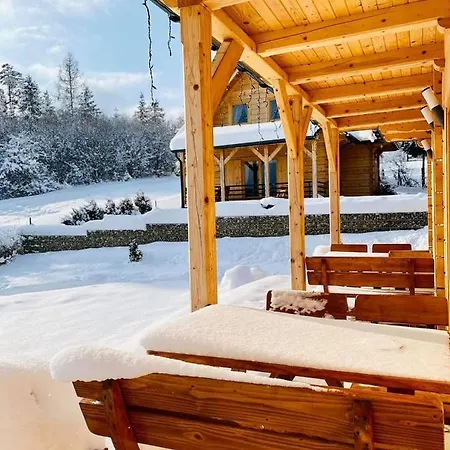 Borowikowe Zacisze Drewniane Z Dostepem Do Balii I Sauny Holiday home *