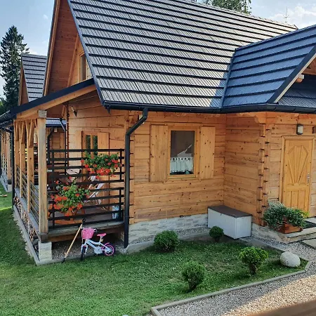 Ferienhaus Borowikowe Zacisze Drewniane Z Dostepem Do Sauny *