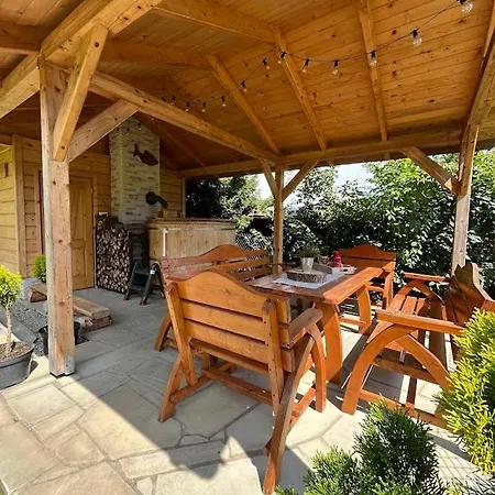 Borowikowe Zacisze Drewniane Z Dostepem Do Balii I Sauny Holiday home