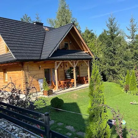 Borowikowe Zacisze Drewniane Z Dostepem Do Balii I Sauny Holiday home *